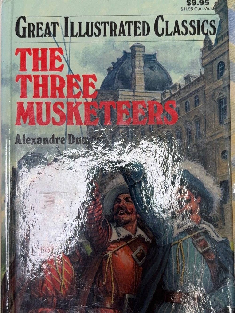The Three Musketeers by Alexandre Dumas - Red Cover